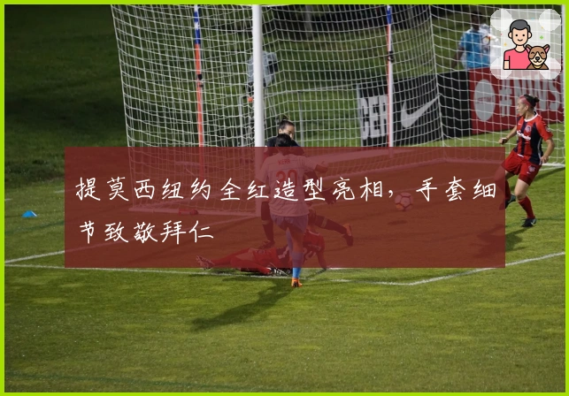 提莫西纽约全红造型亮相，手套细节致敬拜仁